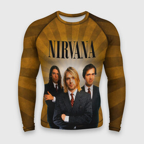 Мужской рашгард 3D с принтом Nirvana в Курске,  |  | 90 | alternative | crimson | david grohl | foo fighters | grunge | kurt cobain | music | nirvana | rip | rock | smile | гранж | группа | девяностые | курт кобейн | музыка | нирвана | рок