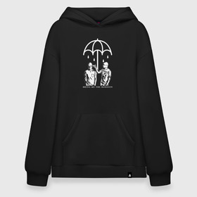 Худи SuperOversize хлопок с принтом Bring Me the Horizon в Курске, 70% хлопок, 30% полиэстер, мягкий начес внутри | карман-кенгуру, эластичная резинка на манжетах и по нижней кромке, двухслойный капюшон
 | bmth | bring me the horizon | альтернативный | бмт | бмтх | бмтш | брин | бринг | горизонт | достань для меня | дэткор | зе | метал | ми | рок | хоризон | электроник