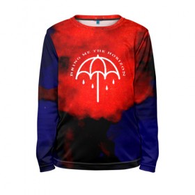 Детский лонгслив 3D с принтом Bring Me the Horizon в Курске, 100% полиэстер | длинные рукава, круглый вырез горловины, полуприлегающий силуэт
 | bmth | bring me the horizon | альтернативный | бмт | бмтх | бмтш | брин | бринг | горизонт | достань для меня | дэткор | зе | метал | ми | рок | хоризон | электроник