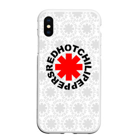 Чехол для iPhone XS Max матовый с принтом RED HOT CHILI PEPPERS в Курске, Силикон | Область печати: задняя сторона чехла, без боковых панелей | red hot chili peppers | rhcp | рхчп