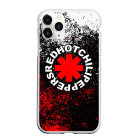 Чехол для iPhone 11 Pro матовый с принтом RED HOT CHILI PEPPERS в Курске, Силикон |  | red hot chili peppers | rhcp | рхчп