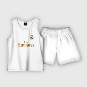 Детская пижама с шортами хлопок с принтом Азар Форма Реал Мадрид 19 20 в Курске,  |  | 2019 | 2020 | azar | hazard | madrid | real | азар | домашняя | еден | мадрид | реал | сливочные | форма | футбольная | эден