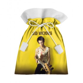 Подарочный 3D мешок с принтом Sid Vicious в Курске, 100% полиэстер | Размер: 29*39 см | england | music | my way | no future | sid and nancy | sid vicious | trash | музыка | панк | рок | сид вишес | сид и ненси