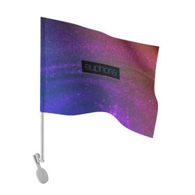 Флаг для автомобиля с принтом сериал Euphoria в Курске, 100% полиэстер | Размер: 30*21 см | zendaya | зендея | ру беннетт | сериал euphoria | эйфория