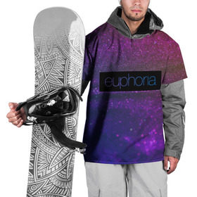 Накидка на куртку 3D с принтом сериал Euphoria в Курске, 100% полиэстер |  | zendaya | зендея | ру беннетт | сериал euphoria | эйфория