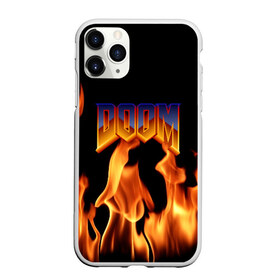 Чехол для iPhone 11 Pro матовый с принтом DOOM в Курске, Силикон |  | doom | doom eternal | game | дум | игры