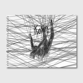 Альбом для рисования с принтом Korn The Nothing в Курске, 100% бумага
 | матовая бумага, плотность 200 мг. | alternative | heavy | korn | koяn | metal | rapcore | rock | the nothing | youll never find me | джонатан дэвис | корн | корни | коян | ню метал | нюметал | рок