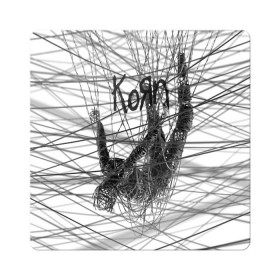 Магнит виниловый Квадрат с принтом Korn: The Nothing в Курске, полимерный материал с магнитным слоем | размер 9*9 см, закругленные углы | Тематика изображения на принте: alternative | heavy | korn | koяn | metal | rapcore | rock | the nothing | youll never find me | джонатан дэвис | корн | корни | коян | ню метал | нюметал | рок