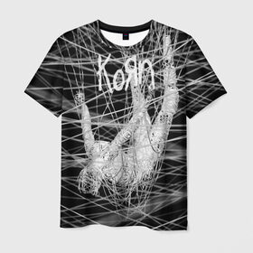 Мужская футболка 3D с принтом Korn: The Nothing в Курске, 100% полиэфир | прямой крой, круглый вырез горловины, длина до линии бедер | alternative | heavy | korn | koяn | metal | rapcore | rock | the nothing | youll never find me | джонатан дэвис | корн | корни | коян | ню метал | нюметал | рок