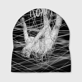 Шапка 3D с принтом Korn: The Nothing в Курске, 100% полиэстер | универсальный размер, печать по всей поверхности изделия | Тематика изображения на принте: alternative | heavy | korn | koяn | metal | rapcore | rock | the nothing | youll never find me | джонатан дэвис | корн | корни | коян | ню метал | нюметал | рок
