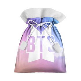 Подарочный 3D мешок с принтом BTS в Курске, 100% полиэстер | Размер: 29*39 см | bangtan boys | bts | love yourself | бтс