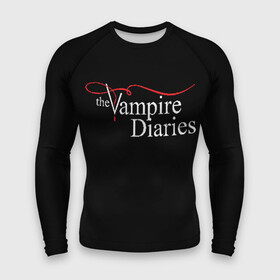 Мужской рашгард 3D с принтом Дневники Вампира в Курске,  |  | the vampire diaries | дневники вампира