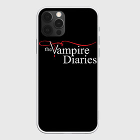 Чехол для iPhone 12 Pro Max с принтом Дневники Вампира в Курске, Силикон |  | the vampire diaries | дневники вампира