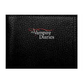 Обложка для студенческого билета с принтом Дневники Вампира в Курске, натуральная кожа | Размер: 11*8 см; Печать на всей внешней стороне | Тематика изображения на принте: the vampire diaries | дневники вампира