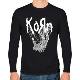 Мужской лонгслив хлопок с принтом Korn: The Nothing в Курске, 100% хлопок |  | alternative | heavy | korn | koяn | metal | rapcore | rock | the nothing | youll never find me | джонатан дэвис | корн | корни | коян | ню метал | нюметал | рок