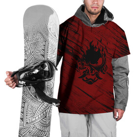 Накидка на куртку 3D с принтом SAMURAI в Курске, 100% полиэстер |  | cyberpunk | cyberpunk 2077 | samurai | киберпанк 2077
