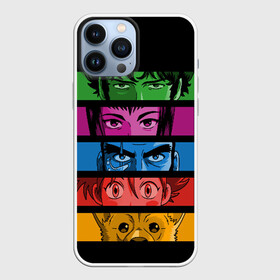 Чехол для iPhone 13 Pro Max с принтом Too Good, Too Bad в Курске,  |  | Тематика изображения на принте: anime | cowboy bebop ein | edward wong hau pepelu | faye valentine | jet black | spike | spike spiegel | слишком хорошо