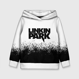 Детская толстовка 3D с принтом LINKIN PARK в Курске, 100% полиэстер | двухслойный капюшон со шнурком для регулировки, мягкие манжеты на рукавах и по низу толстовки, спереди карман-кенгуру с мягким внутренним слоем | Тематика изображения на принте: chester bennington | linkin park | mike shinoda | линкин парк