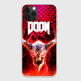 Чехол для iPhone 12 Pro Max с принтом Doom Enternal в Курске, Силикон |  | Тематика изображения на принте: 3d | doom enternal | игра | компьютерная | логотип | планета | темный | шутер