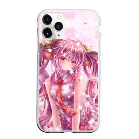 Чехол для iPhone 11 Pro Max матовый с принтом Hatsune Miku в Курске, Силикон |  | anime | character | geisha | hatsune miku | japan | kimono | manga | style | аниме | вокалоид | девушки | манга | мульт | оружие | сёдзё | сериал | хатсуне мику