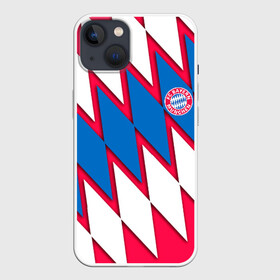 Чехол для iPhone 13 с принтом FC Bayern Munchen 2019 в Курске,  |  | bayern | football | munchen | бавария | бундеслига | мюнхен | спорт | футбол | футбольный клуб