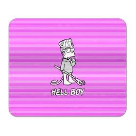 Коврик для мышки прямоугольный с принтом Lil Peep (Hell Boy) в Курске, натуральный каучук | размер 230 х 185 мм; запечатка лицевой стороны | alone | boy | hell | hell boy | lil | lil peep | peep | rap | sad | лил пип | маленький пип | пип | реп | рэп
