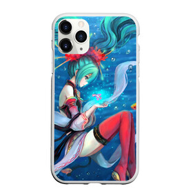 Чехол для iPhone 11 Pro Max матовый с принтом Hatsune Miku в Курске, Силикон |  | anime | character | geisha | hatsune miku | japan | kimono | manga | style | аниме | вокалоид | девушки | манга | мульт | оружие | сёдзё | сериал | хатсуне мику