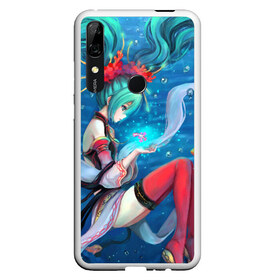 Чехол для Honor P Smart Z с принтом Hatsune Miku в Курске, Силикон | Область печати: задняя сторона чехла, без боковых панелей | anime | character | geisha | hatsune miku | japan | kimono | manga | style | аниме | вокалоид | девушки | манга | мульт | оружие | сёдзё | сериал | хатсуне мику