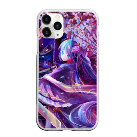 Чехол для iPhone 11 Pro Max матовый с принтом Hatsune Miku в Курске, Силикон |  | anime | character | geisha | hatsune miku | japan | kimono | manga | style | аниме | вокалоид | девушки | манга | мульт | оружие | сёдзё | сериал | хатсуне мику