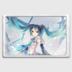 Магнит 45*70 с принтом МИКУ ХАЦУНЭ | MIKU HATSUNE в Курске, Пластик | Размер: 78*52 мм; Размер печати: 70*45 | Тематика изображения на принте: anime | character | geisha | hatsune miku | japan | kimono | manga | style | аниме | вокалоид | девушки | манга | мульт | оружие | сёдзё | сериал | хатсуне мику