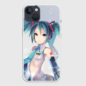 Чехол для iPhone 13 с принтом МИКУ ХАЦУНЭ | MIKU HATSUNE в Курске,  |  | anime | character | geisha | hatsune miku | japan | kimono | manga | style | аниме | вокалоид | девушки | манга | мульт | оружие | сёдзё | сериал | хатсуне мику