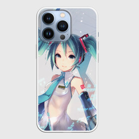 Чехол для iPhone 13 Pro с принтом МИКУ ХАЦУНЭ | MIKU HATSUNE в Курске,  |  | Тематика изображения на принте: anime | character | geisha | hatsune miku | japan | kimono | manga | style | аниме | вокалоид | девушки | манга | мульт | оружие | сёдзё | сериал | хатсуне мику