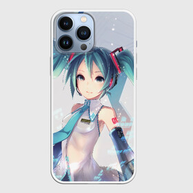 Чехол для iPhone 13 Pro Max с принтом МИКУ ХАЦУНЭ | MIKU HATSUNE в Курске,  |  | Тематика изображения на принте: anime | character | geisha | hatsune miku | japan | kimono | manga | style | аниме | вокалоид | девушки | манга | мульт | оружие | сёдзё | сериал | хатсуне мику