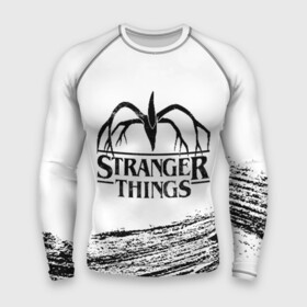 Мужской рашгард 3D с принтом STRANGER THINGS в Курске,  |  | 011 | down | eleven | netflix | season | series | strange | stranger | things | upside | дела | дина | загадочные | монстр | монстры | одиннадцать | очень | сезон | сериал | сериалы | события | странные | ужасы