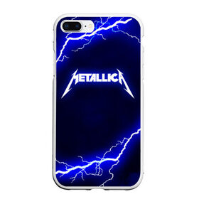 Чехол для iPhone 7Plus/8 Plus матовый с принтом METALLICA в Курске, Силикон | Область печати: задняя сторона чехла, без боковых панелей | metallica | металлика