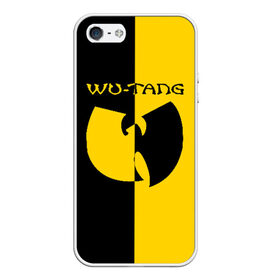 Чехол для iPhone 5/5S матовый с принтом WU TANG CLAN в Курске, Силикон | Область печати: задняя сторона чехла, без боковых панелей | Тематика изображения на принте: wu tang | wu tang clan | ву танг | ву танг клан