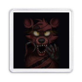 Магнит 55*55 с принтом Five Nights At Freddys в Курске, Пластик | Размер: 65*65 мм; Размер печати: 55*55 мм | five nights at freddys | fnaf | аниматроники | игра | компьютерная игра | фнаф | фредди