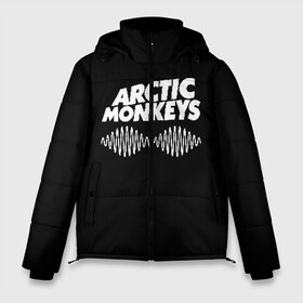 Мужская зимняя куртка 3D с принтом ARCTIC MONKEYS в Курске, верх — 100% полиэстер; подкладка — 100% полиэстер; утеплитель — 100% полиэстер | длина ниже бедра, свободный силуэт Оверсайз. Есть воротник-стойка, отстегивающийся капюшон и ветрозащитная планка. 

Боковые карманы с листочкой на кнопках и внутренний карман на молнии. | arctic monkeys | арктик манкис | арктические мартышки