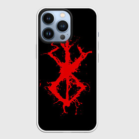Чехол для iPhone 13 Pro с принтом BERSERK logo elements red в Курске,  |  | Тематика изображения на принте: anime | anime berserk | berserk | knight | manga | аниме | аниме берсерк | берсерк | манга | рыцарь