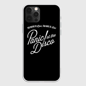 Чехол для iPhone 12 Pro Max с принтом PANIC! AT THE DISCO в Курске, Силикон |  | panic | panic at the disco | paniс | patd | райан росс