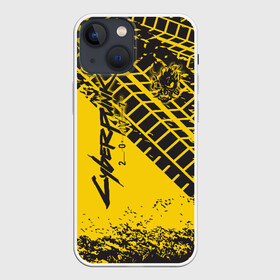 Чехол для iPhone 13 mini с принтом Cyberpunk 2077 в Курске,  |  | 2077 | cd | city | cyberpunk | e3 | keanu | netrunner | night | projekt | red | reeves | solo | techie | v | ви | киану ривз | киберпанк | найт | нетраннер | сити | соло | технарь