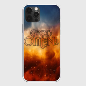 Чехол для iPhone 12 Pro с принтом Good Omens в Курске, силикон | область печати: задняя сторона чехла, без боковых панелей | good | omens | sheen | tennant | азирафель | ангел | благие знамения | демон | кроули | падший | теннант | шин