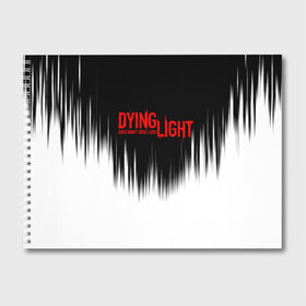 Альбом для рисования с принтом DYING LIGHT в Курске, 100% бумага
 | матовая бумага, плотность 200 мг. | Тематика изображения на принте: dying light | dying light 2 | даинг лайт