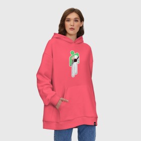 Худи SuperOversize хлопок с принтом Billie Eilish в Курске, 70% хлопок, 30% полиэстер, мягкий начес внутри | карман-кенгуру, эластичная резинка на манжетах и по нижней кромке, двухслойный капюшон
 | ayelish | bad guy | bellyache | bilie eilish | bilie elish | billie | billie eilish | eilish | electronic | elish | music | билли айлиш | эйлиш | элиш