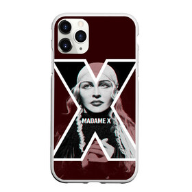 Чехол для iPhone 11 Pro Max матовый с принтом MADAMEX в Курске, Силикон |  | madamex | madonna | newalbom | мадонна | певица
