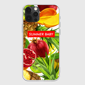 Чехол для iPhone 12 Pro Max с принтом summer в Курске, Силикон |  | sea | summer | tropical | лето | море | отдых | отпуск | тропики