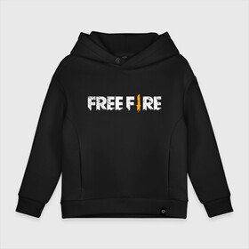 Детское худи Oversize хлопок с принтом Garena Free Fire в Курске, френч-терри — 70% хлопок, 30% полиэстер. Мягкий теплый начес внутри —100% хлопок | боковые карманы, эластичные манжеты и нижняя кромка, капюшон на магнитной кнопке | battlegrounds | fire | free | garena | гарена | фаер | фри