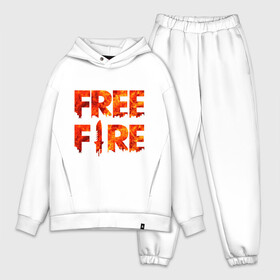 Мужской костюм хлопок OVERSIZE с принтом Free Fire в Курске,  |  | battlegrounds | fire | free | garena | гарена | фаер | фри