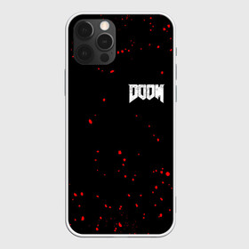 Чехол для iPhone 12 Pro с принтом DOOM в Курске, силикон | область печати: задняя сторона чехла, без боковых панелей | Тематика изображения на принте: 2019 | bethesda | demon | doom | eternal | ethernal | game | games | logo | monster | runes | wood | демон | дум | дуум | етернал | игра | игры | какодемон | лого | логотип | монстр | монстры | руны | символ | этернал