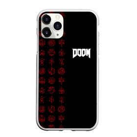 Чехол для iPhone 11 Pro матовый с принтом DOOM - Руны в Курске, Силикон |  | 2019 | bethesda | demon | doom | eternal | ethernal | game | games | logo | monster | runes | демон | дум | дуум | етернал | игра | игры | какодемон | кровь | лого | логотип | монстр | монстры | руны | символ | этернал